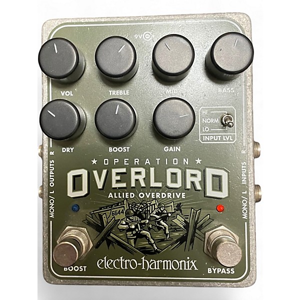 Used Electro-Harmonix Operation Overlord Effect Pedal