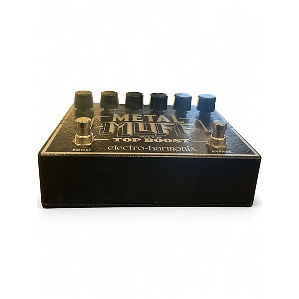Used Electro-Harmonix Metal Muff Distortion With Top Boost Effect Pedal