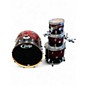 Used PDP by DW 4 Piece Concept Series Red to Black Fade Drum Kit thumbnail