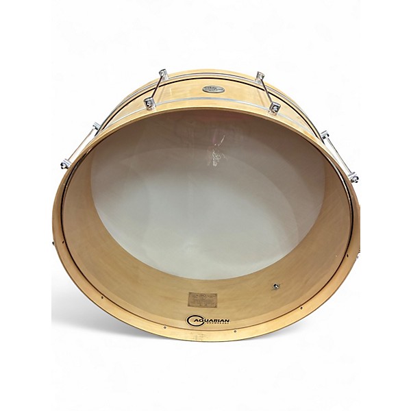 Used Hhg 3 Piece Custom Natural Drum Kit