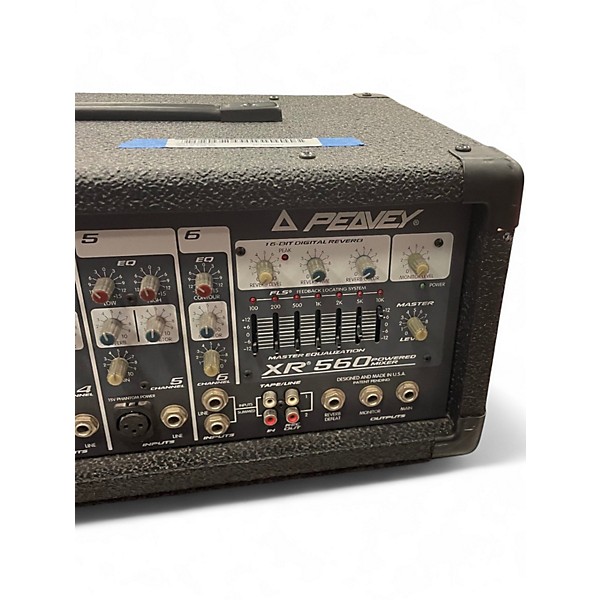Used Peavey xr560 Powered Mixer