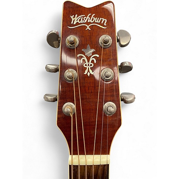 Used Washburn D27S Natural Acoustic Guitar