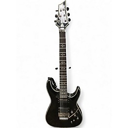 Used Schecter Guitar Research Hellraiser C1 Floyd Rose Black Solid Body Electric Guitar