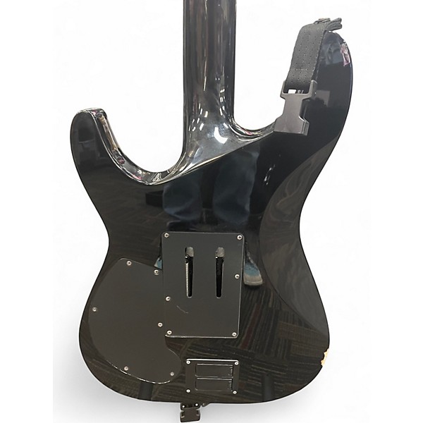 Used Schecter Guitar Research Hellraiser C1 Floyd Rose Black Solid Body Electric Guitar