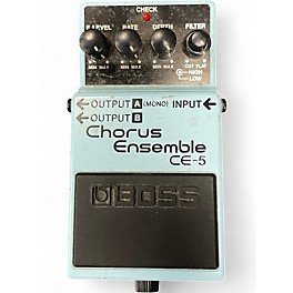 Used BOSS CE5 Chorus Ensemble Effect Pedal