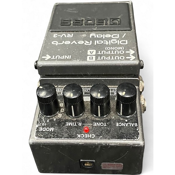 Used BOSS RV3 Digital Reverb Delay Effect Pedal