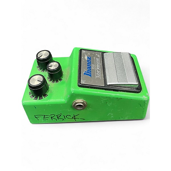 Used Ibanez TS9 Tube Screamer Distortion Effect Pedal