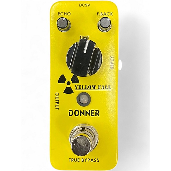 Used Donner Yellow Fall Effect Pedal