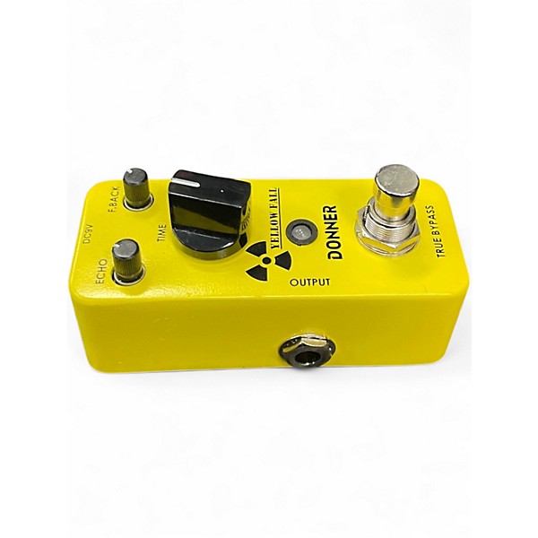 Used Donner Yellow Fall Effect Pedal