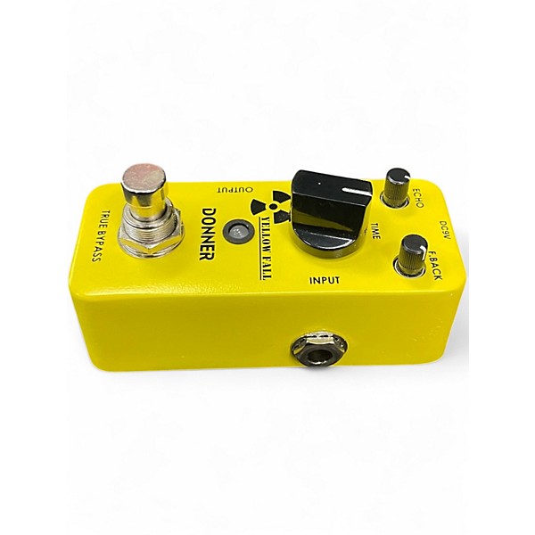 Used Donner Yellow Fall Effect Pedal