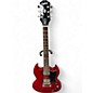 Used Epiphone SG Tribute Cherry Solid Body Electric Guitar thumbnail
