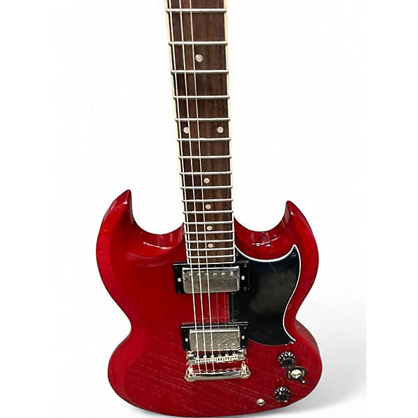 Used Epiphone SG Tribute Cherry Solid Body Electric Guitar