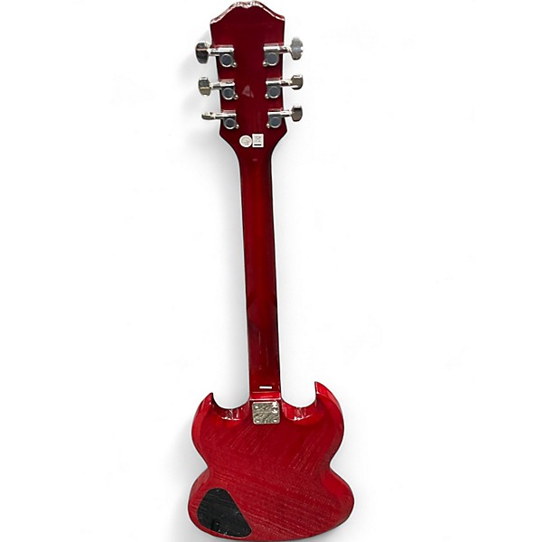 Used Epiphone SG Tribute Cherry Solid Body Electric Guitar