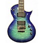 Used ESP LTD EC1000 FR Deluxe Blue Solid Body Electric Guitar