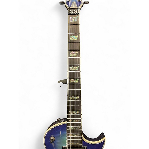 Used ESP LTD EC1000 FR Deluxe Blue Solid Body Electric Guitar