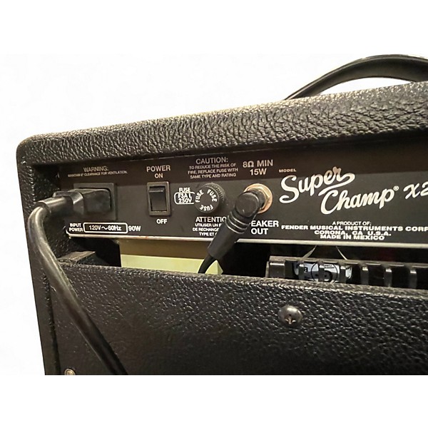 Used Fender Super Champ X2 15W Tube Guitar Combo Amp