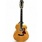 Used Taylor 655CE Natural 12 String Acoustic Electric Guitar thumbnail