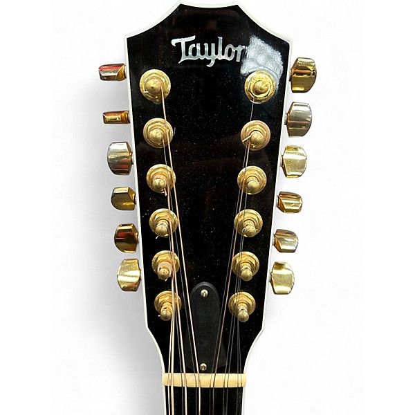 Used Taylor 655CE Natural 12 String Acoustic Electric Guitar