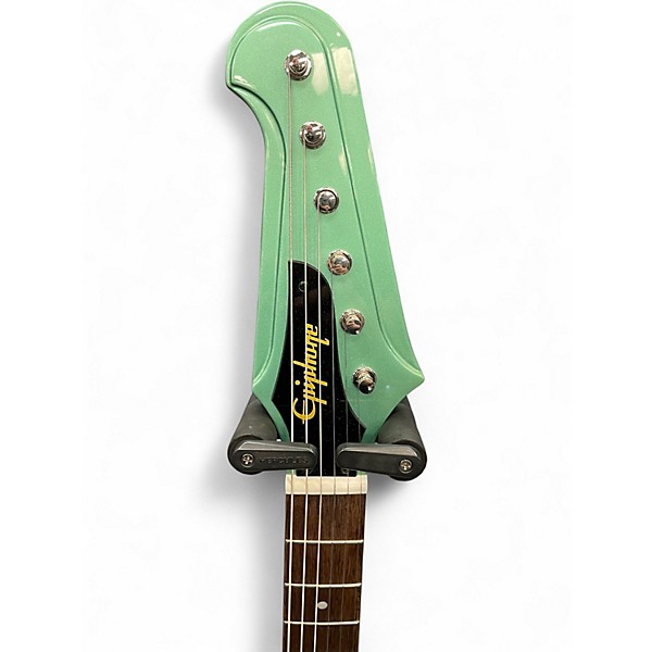Used 2024 Epiphone 1963 Firebird I Inverness Green Solid Body Electric Guitar