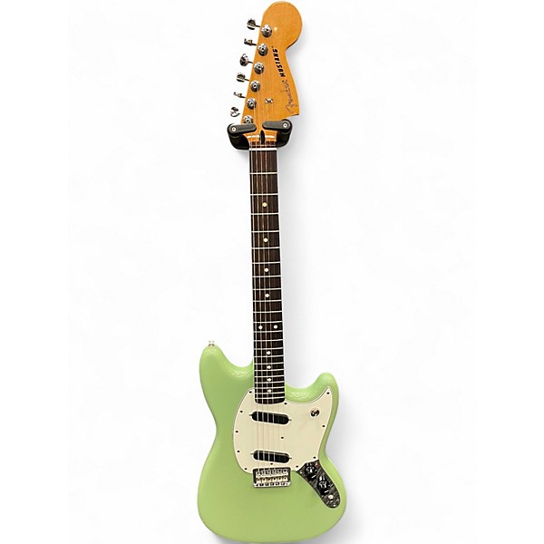 Used 2024 Fender Player II Mustang Rosewood Fingerboard Aquatone Blue Solid Body Electric Guitar