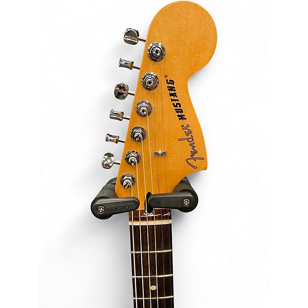 Used 2024 Fender Player II Mustang Rosewood Fingerboard Aquatone Blue Solid Body Electric Guitar