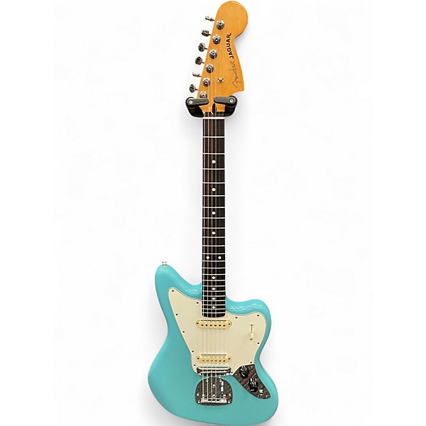 Used 2024 Fender Player II Jaguar Rosewood Fingerboard Aquatone Blue Solid Body Electric Guitar