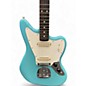 Used 2024 Fender Player II Jaguar Rosewood Fingerboard Aquatone Blue Solid Body Electric Guitar