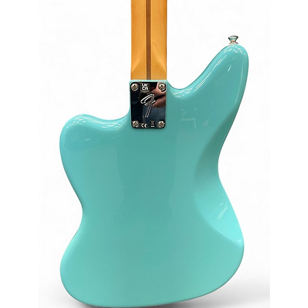 Used 2024 Fender Player II Jaguar Rosewood Fingerboard Aquatone Blue Solid Body Electric Guitar