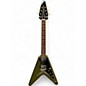 Used 2024 Epiphone Exclusive Run Flying V olive drab Solid Body Electric Guitar thumbnail
