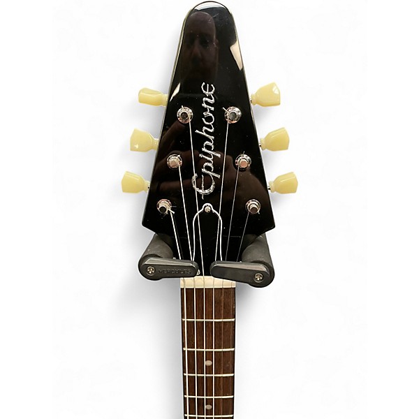 Used 2024 Epiphone Exclusive Run Flying V olive drab Solid Body Electric Guitar