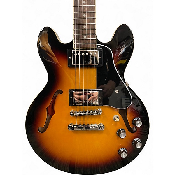 Used 2024 Epiphone ES339 Sunburst Hollow Body Electric Guitar
