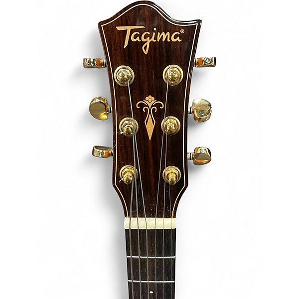 Used Tagima Serie Cafe 2000e Natural Acoustic Guitar