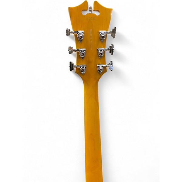 Used D'Angelico EXL-1 Amber Hollow Body Electric Guitar