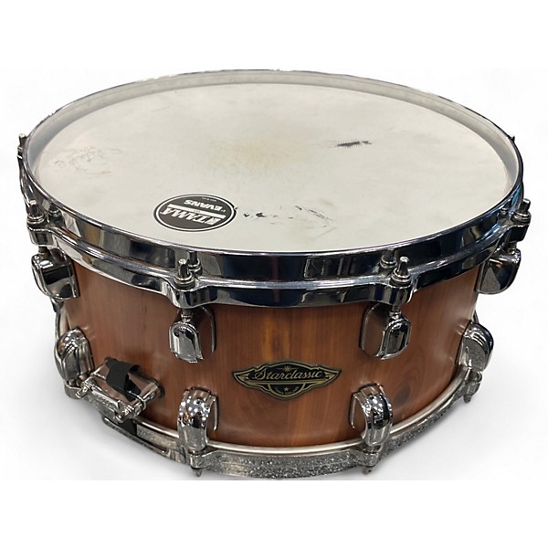 Used TAMA 14X6.5 Starclassic Snare Walnut Drum