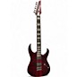 Used Ibanez rgt1221pb stained wine red Solid Body Electric Guitar thumbnail