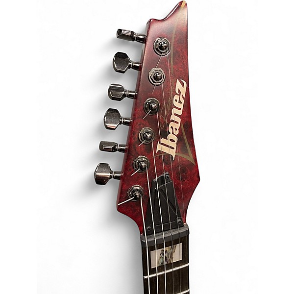 Used Ibanez rgt1221pb stained wine red Solid Body Electric Guitar