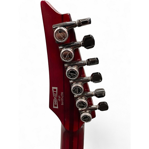Used Ibanez rgt1221pb stained wine red Solid Body Electric Guitar