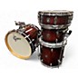 Used Gretsch Drums 4 Piece Catalina Club Jazz Series Gloss Deep Cherry Burst Drum Kit