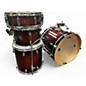 Used Gretsch Drums 4 Piece Catalina Club Jazz Series Gloss Deep Cherry Burst Drum Kit