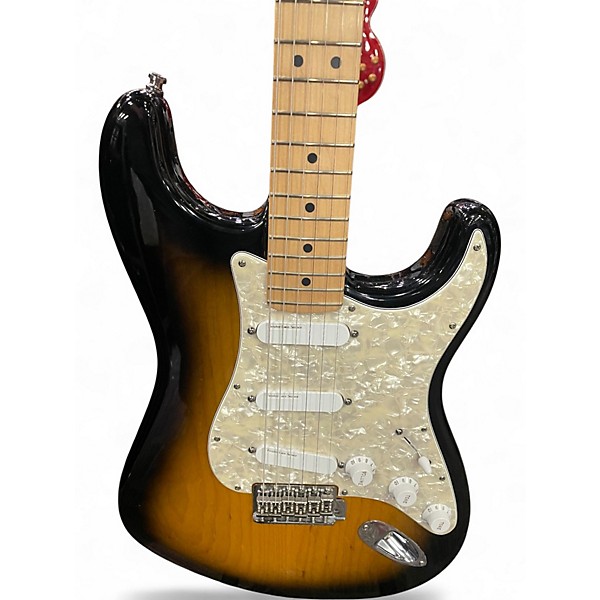 Used Fender Artist Series Buddy Guy Stratocaster 2 Color Sunburst Solid Body Electric Guitar
