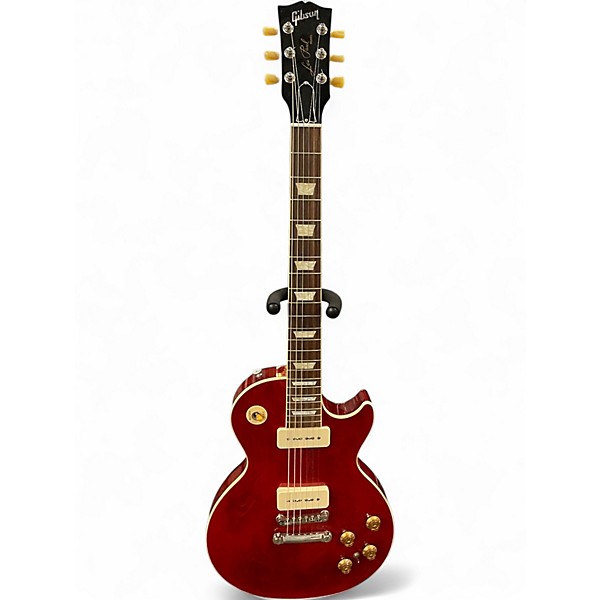 Used Gibson Warren Haynes Les Paul Cherry Red Mahogany Solid Body Electric Guitar