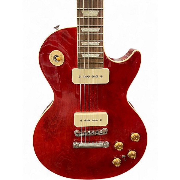 Used Gibson Warren Haynes Les Paul Cherry Red Mahogany Solid Body Electric Guitar
