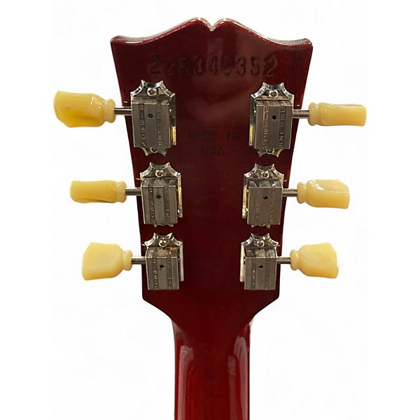 Used Gibson Warren Haynes Les Paul Cherry Red Mahogany Solid Body Electric Guitar