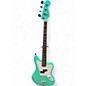 Used Fender Mark Hoppus Jaguar Bass SEA FOAM GREEN Electric Bass Guitar thumbnail