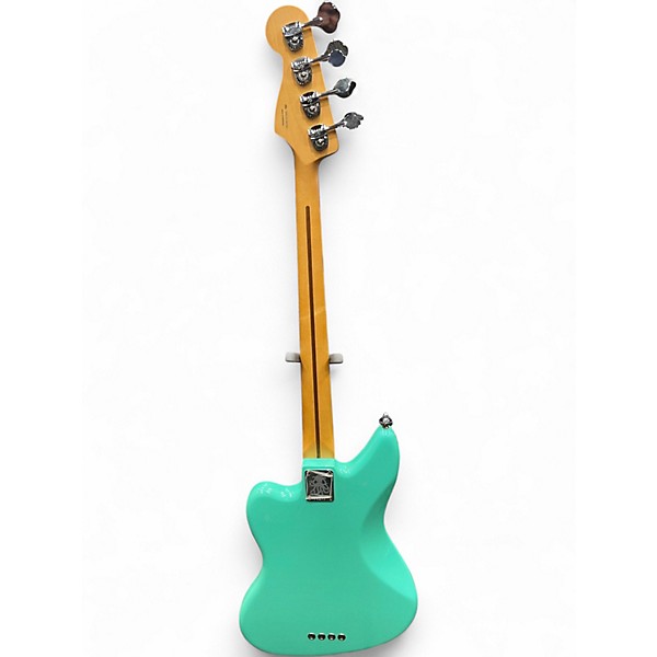 Used Fender Mark Hoppus Jaguar Bass SEA FOAM GREEN Electric Bass Guitar