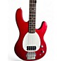 Used Samick PWB-41 Candy Apple Red Electric Bass Guitar