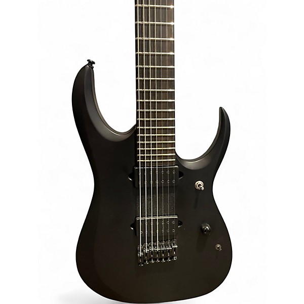 Used Ibanez RGDRB71 Matte Black Solid Body Electric Guitar