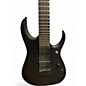Used Ibanez RGDRB71 Matte Black Solid Body Electric Guitar