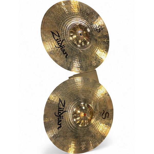 Used Zildjian 14in S Family Rock Hi-Hat Pair Cymbal