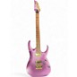 Used Ibanez RGAR42HP METALLIC PURPLE FLAT Solid Body Electric Guitar thumbnail
